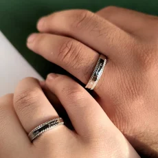 حلقه ست نقره رامیا ایتالیایی 4.91 گرم