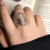خرید انگشتر نقره زنانه طرح بال فرشته انجل