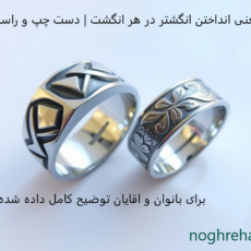 معنی انداختن انگشتر در هر انگشت زنانه و مردانه