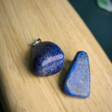 پلاک نقره Lapis lazuli (سنگ لاجورد)