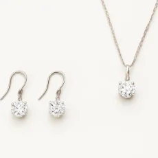 خرید و قیمت نیم ست نقره زنانه