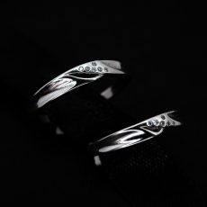 کالکشن Eternal_ابدی این کالکشن شامل سه مدل حلقه ست زیبا نقره 925 با روکش طلا سفید ...