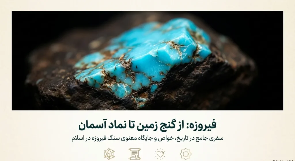 فیروزه گنج زمین تا نماد آسمان خواص معنوی سنگ فیروزه در اسلام